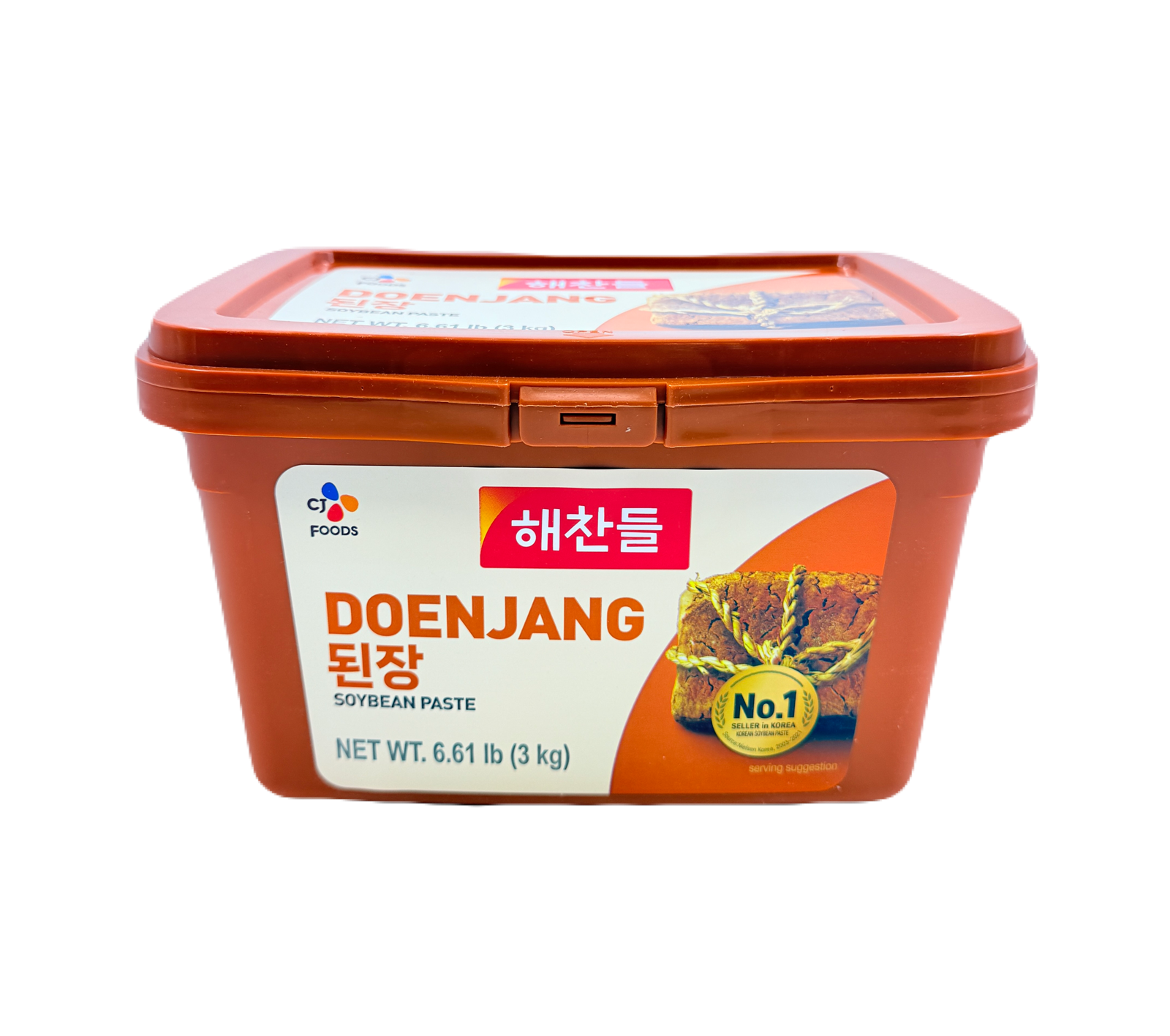 CJ SOYBEAN PASTE (3KG*4) 해찬들 재래식 된장